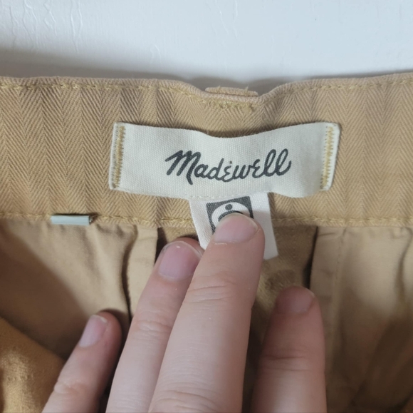 Madewell The Garment Dyed 90s Straight Gorpcore Cargo Pants Size 30 Cotton - Picture 4 of 8